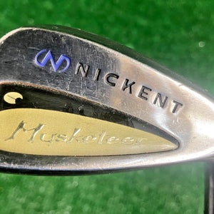 Nickent Musketeer 9 Iron 41* RH Hi-Kick Regular Graphite 36.75" New Grip