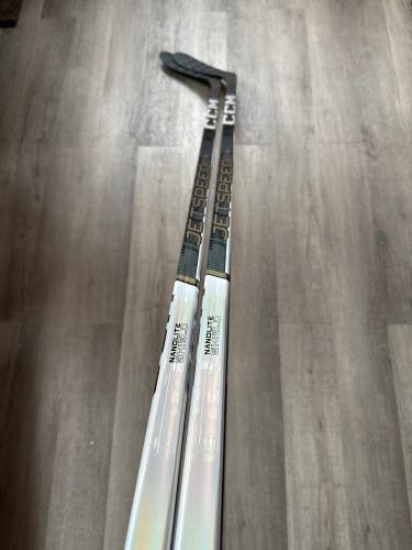 (3 Pack) Senior Left Hand P28 JetSpeed FT6 Pro (Chrome+Blue) 75 Flex