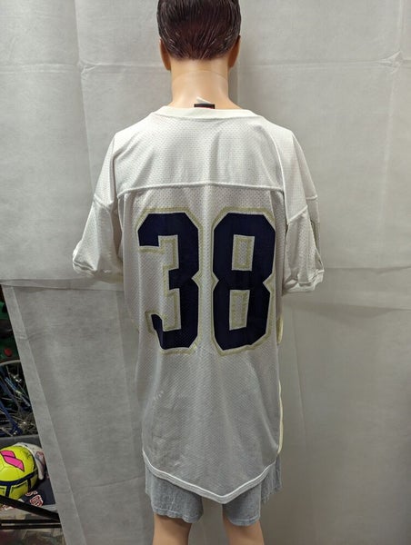 Wilson Game Cut Football Jersey XL White | SidelineSwap