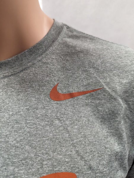 Nike Texas Longhorns Orange Team Logo Legend Performance T-Shirt