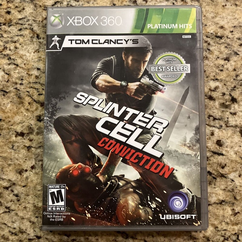 Tom Clancy's Splinter Cell: Conviction (Microsoft Xbox 360, 2010)