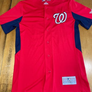 HARPER Washington Nationals YOUTH Majestic MLB Baseball jersey RED