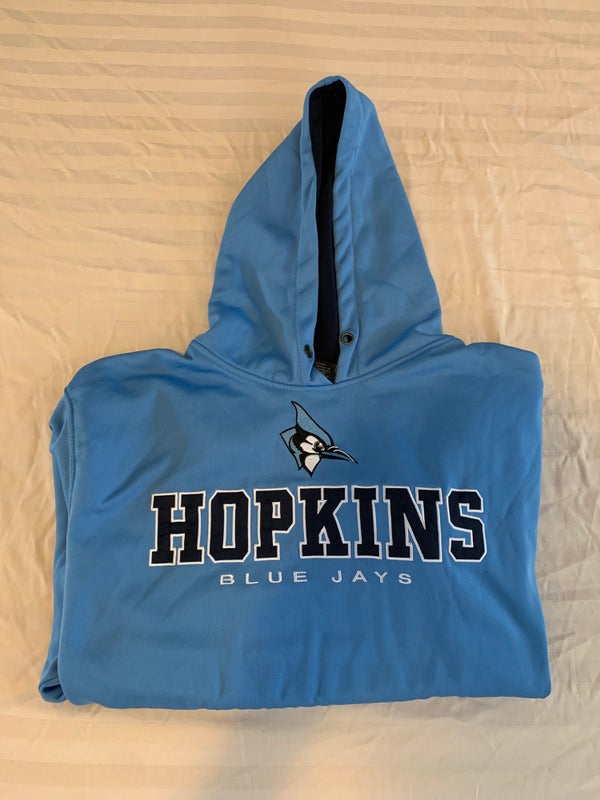 Colosseum Mens Johns Hopkins Blue Jays Hockey Sweater Jersey - XL