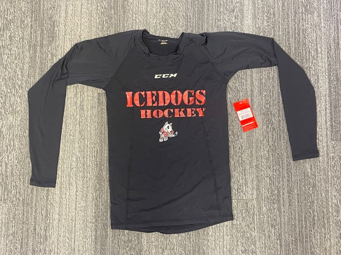 New OHL CCM Compression Long Sleeve - Niagra Ice Dogs