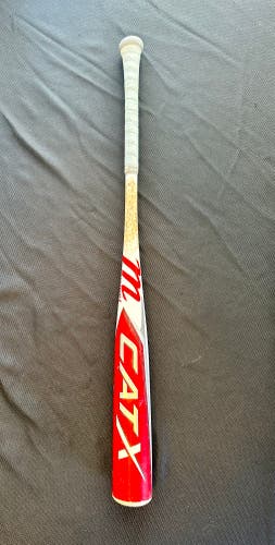 Used BBCOR Certified 2023 Marucci Alloy CAT X Bat (-3) 30 oz 33"