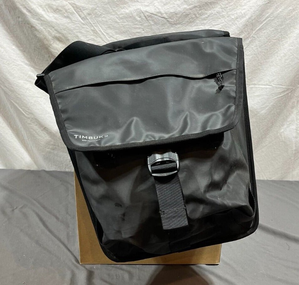 Timbuk2 Tandem Black Waterproof Bicycle Rack Pannier Bags +