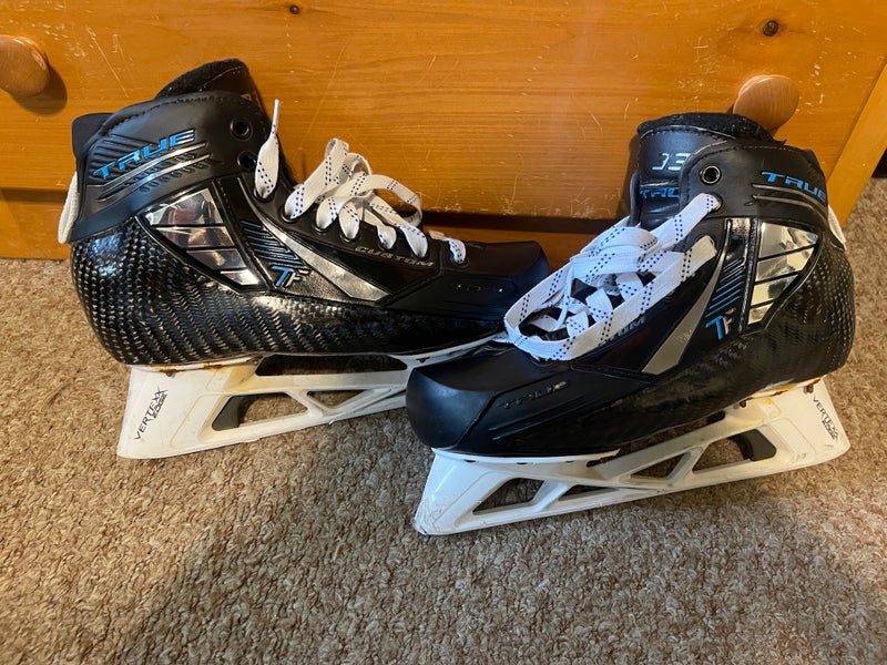 Used True Regular Width Pro Stock Size 8.5 Pro Custom Hockey Skates