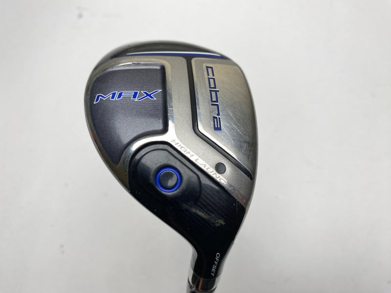 Cobra MAX 6 Hybrid 28* Matrix White Tie X4 56g Senior Graphite RH Undersize Grip