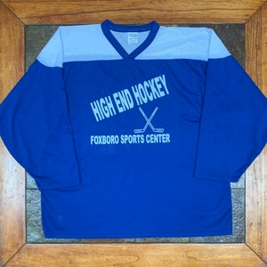 Blue New XL Athletic Knit Jersey