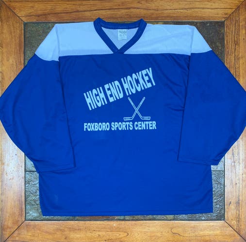 Blue New XL Athletic Knit Jersey