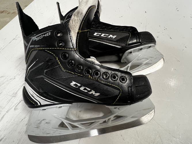 Used CCM  Size 4 Tacks Hockey Goalie Skates