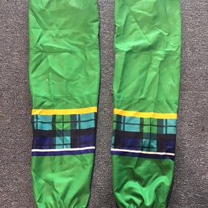 New Colorado Eagles Pro Stock St. Patricks Day Game Socks