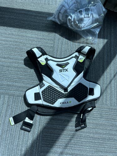New Large STX Cell IV Shoulder Pads