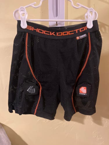 TWO Items - Black Used Women's Shock Doctor Loose Shorts