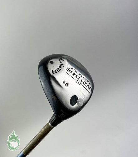 Used RH Callaway Golf Big Bertha Steelhead III #5 Fairway Wood Ladies Flex