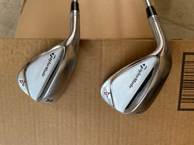 Men's Left Hand Regular Flex Steel Shaft Milled Grind 2 Wedge