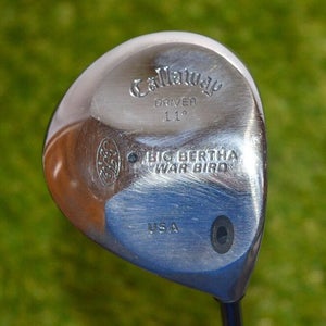 Callaway	Big Bertha WarBird S2H2	11* Driver	RH	44"	Graphite	Regular	New Grip