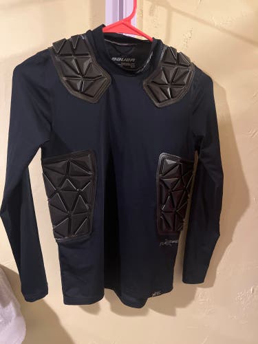 TWO Bauer Elite Hockey Goalie Padded Long Sleeve Shirt