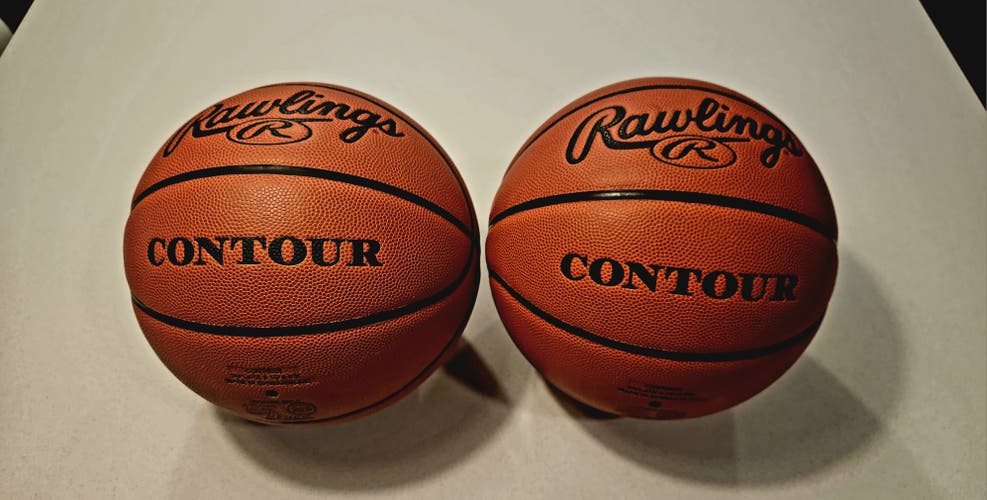 BUY ONE GET ONE FREE Men's Leather Contour Basketball 29.5