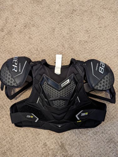Senior Used Large Bauer Supreme 3S Pro Shoulder Pads Pro Stock