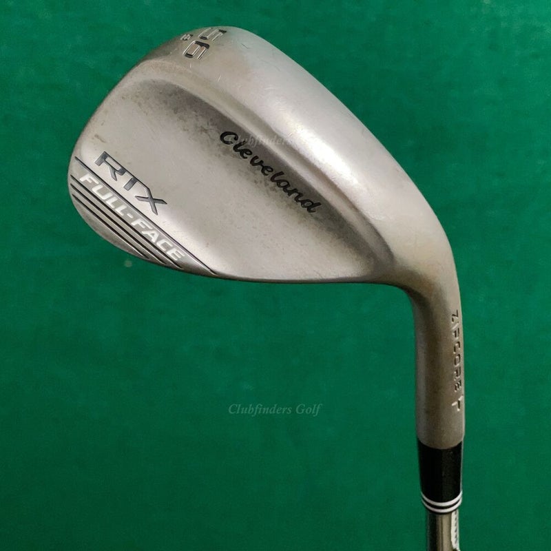 Cleveland RTX Zipcore FULL-FACE Raw 60° 9° Bounce Dynamic Gold S200 Steel  Stiff