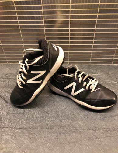 Black Kid's Turf Cleats Low Top