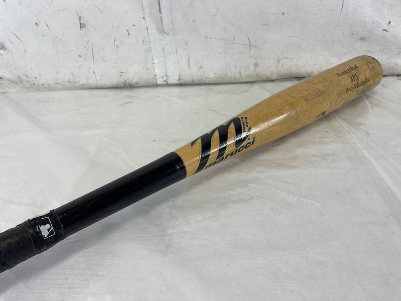 Marucci AP5 Pro Maple Wood Baseball Bat - 32 Cupped End ~ Black