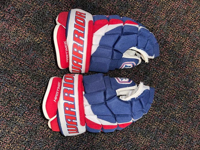 Used Warrior Luxe Gloves 14" Pro Stock MiC