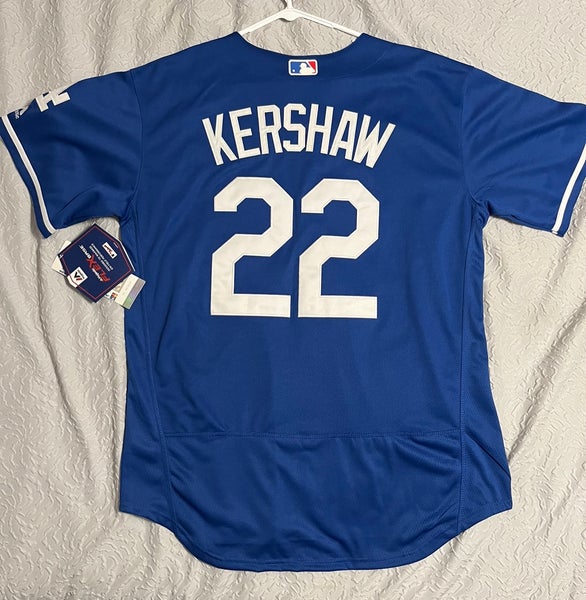 Men's Los Angeles Dodgers Clayton Kershaw Nike White Home Authentic Player  Jersey