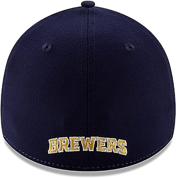 New Era Milwaukee Brewers City Connect Two Tone Edition 39Thirty Stretch Hat, CURVED HATS, CAPS