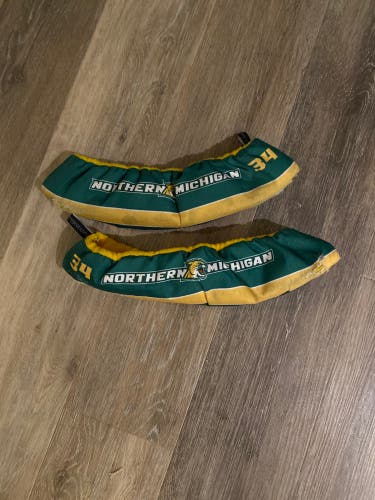 NMU hockey skateguards