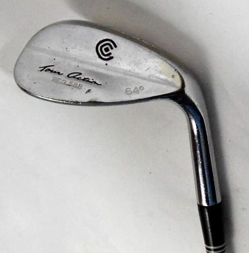 CLEVELAND TOUR ACTION 588 LOB WEDGE LOFT 64 SHAFT 34 3/4 IN RIGHT HANDED