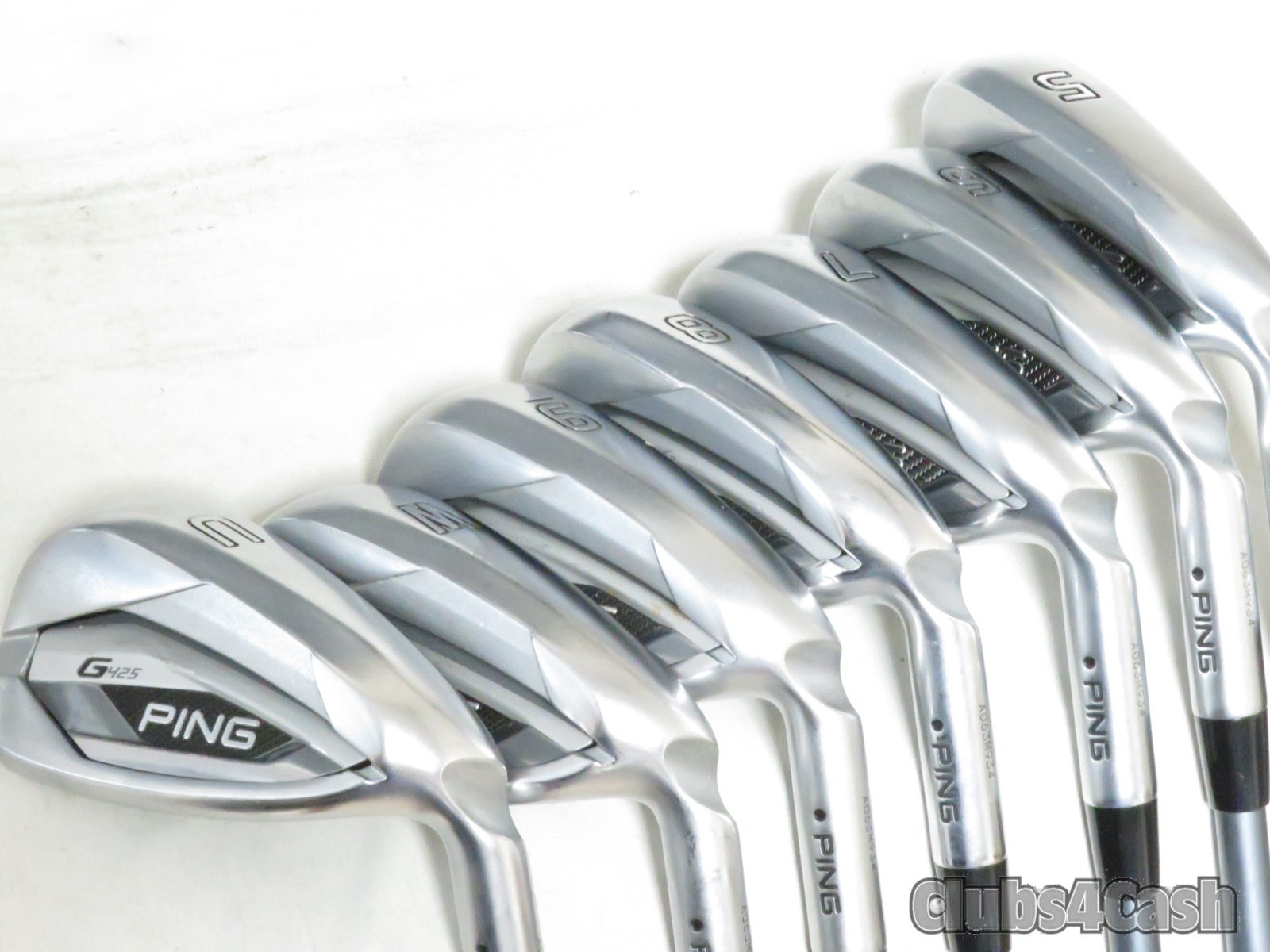 PING G425 Irons Black Dot Alta CB Slate Regular Flex 5-P+Uw