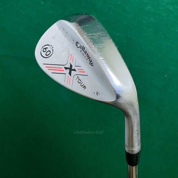 Callaway X Tour Chrome 60-11 60° Lob Wedge Factory Steel Wedge Flex