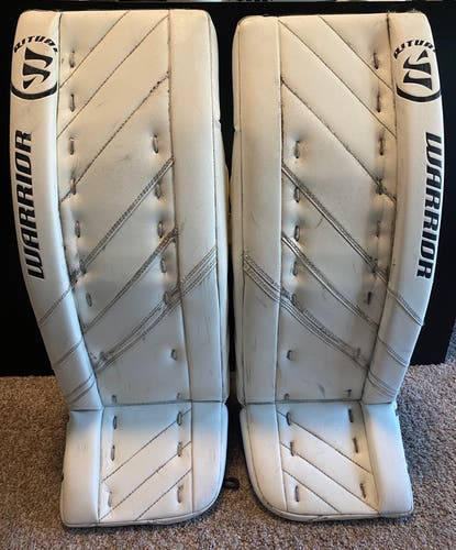 Warrior R/G 4 intermediate ice hockey goalie pads 31+1”