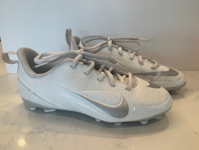 Nike Huarache Lacrosse Clear - White Youth 4Y