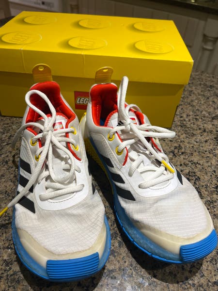 Adidas LEGO sport running shoes, white, youth size 4.5 | SidelineSwap | Buy  and Sell on SidelineSwap