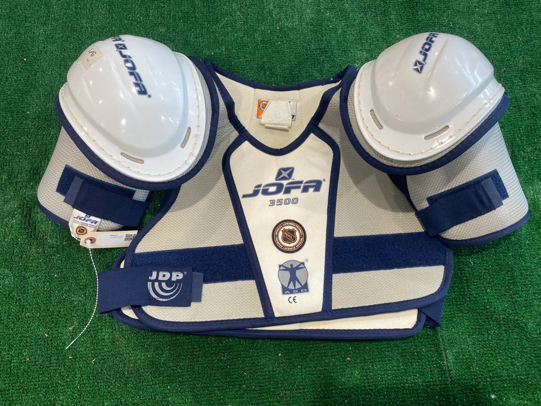 NHL Pro Stock Jofa 3500 Shoulder Pads Size 6 (XL)-Team Stock (Used) – SIG  Hockey