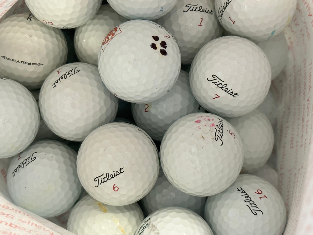 48 Titleist Pro V1X Golf Balls AAA/Good Condition