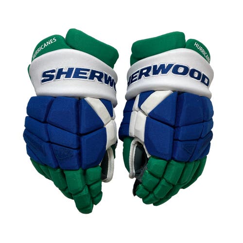 Sherwood Rekker Legend One Pro - Pro Stock Gloves - Carolina Hurricanes (Whalers)