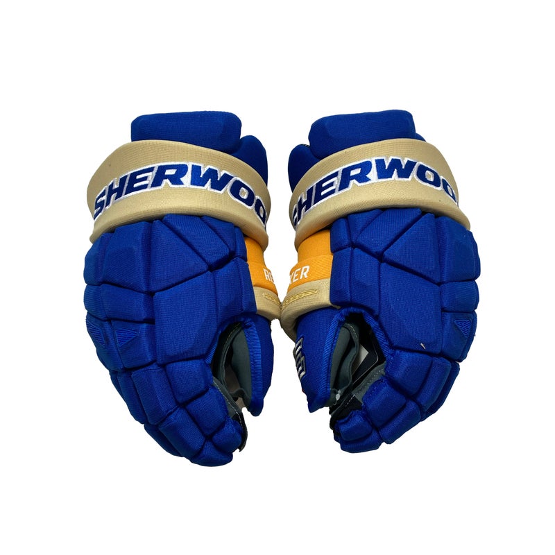 Sherwood Rekker Legend One Pro - Pro Stock Gloves - St. Louis Blues (Winter Classic)