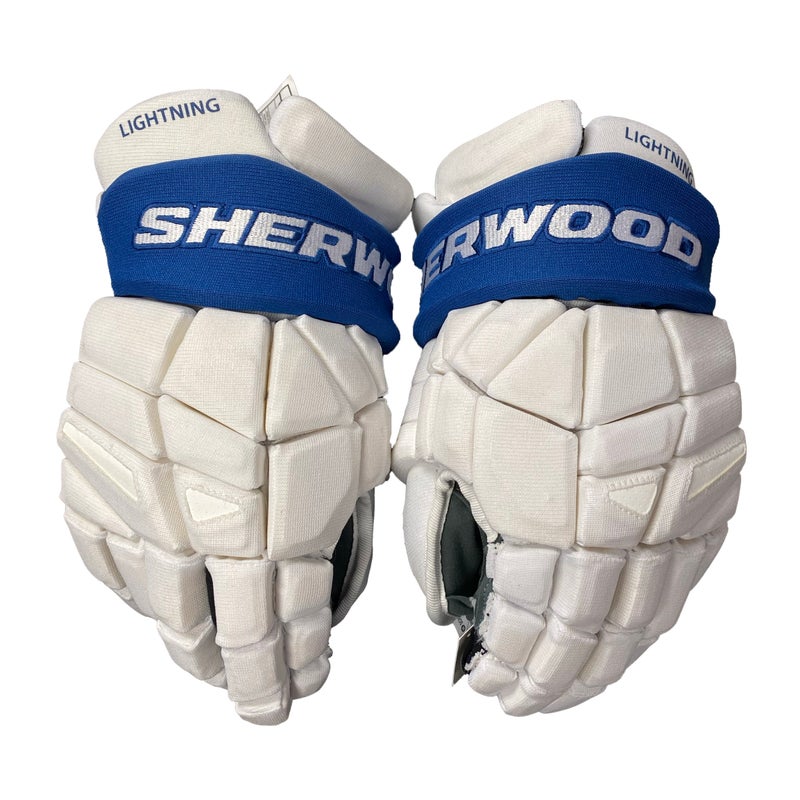 Sherwood Rekker Legend One Pro - Pro Stock Gloves - Tampa Bay Lightning (Stadium Series - White)