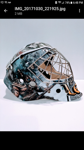 Senior New Vaughn VM7700 Goalie Mask