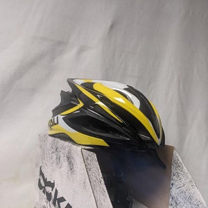 Kali Protectives Bike Helmet M/L Yellow, Black and White New Clearance