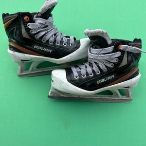 Used Bauer Pro Hockey Goalie Skates D&R (Regular) 4.5