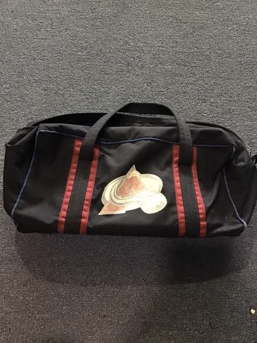 Used Colorado Avalanche Pro Stock JRZ Duffle Bag