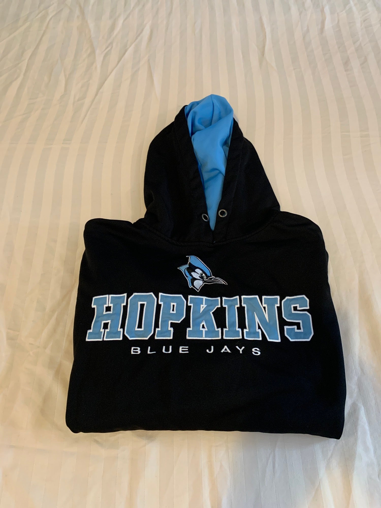 Colosseum Mens Johns Hopkins Blue Jays Hockey Sweater Jersey - XL