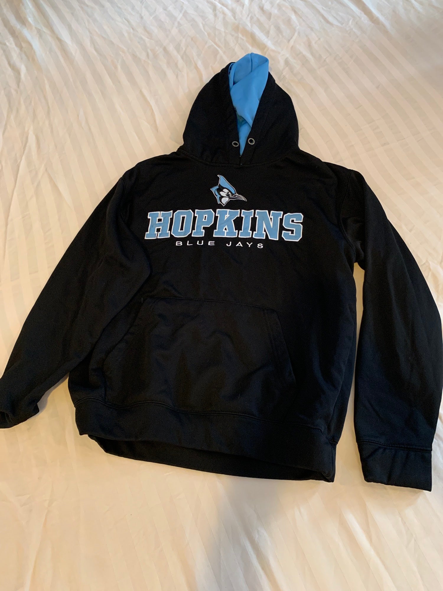 Colosseum Mens Johns Hopkins Blue Jays Hockey Sweater Jersey - XL