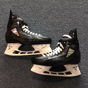 New Colorado Avalanche Pro Stock True Pro Custom Skates Senior 11.25 #92