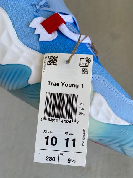 Adidas Trae Young 1 'Ice Trae' Basketball Shoe Blue White Red H68997 size 11